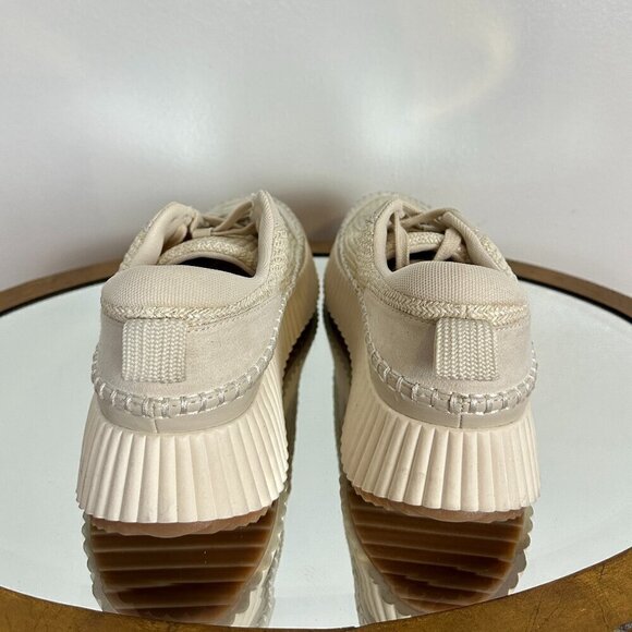 DOLCE VITA Dannis Sneaker in Ivory Woven Size US 9 - Picture 11 of 14